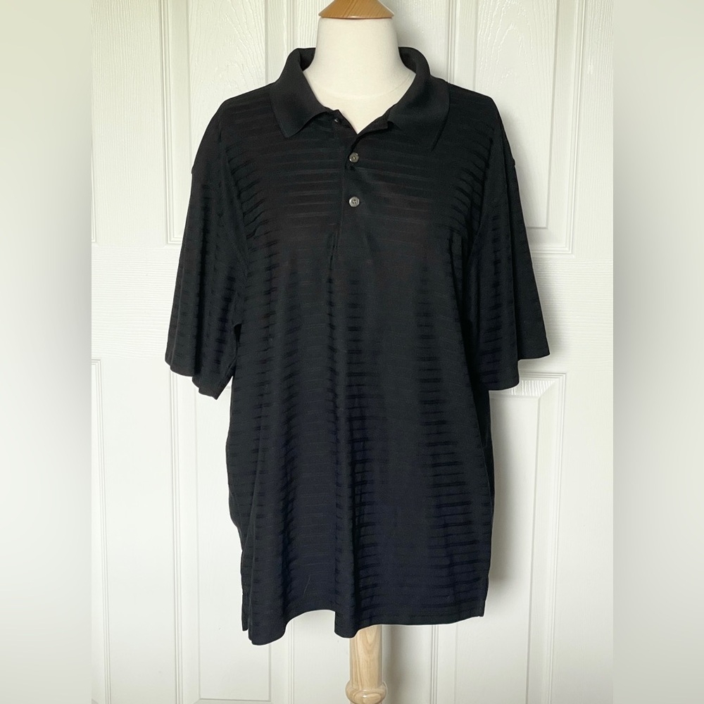 Grand Slam Men's Black Polo Shirt